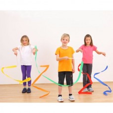 Panglici gimnastica ritmica 3 m -set 5 buc