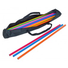 Set 18 bastoane pentru antrenamente de gimnastică