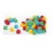 Cuburi Unifix  interconectabile,100 buc diverse culori, 2 cm