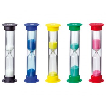 Clepsidre set 5 buc cu timpi diferiti