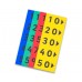 Sistemul zecimal, cartonase cu formare numerelor până la 9999, din plastic