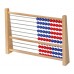 Abac individual rosu-albastru