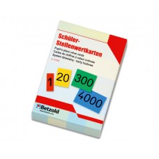 Sistemul zecimal, cartonase cu formare numerelor până la 9999, din carton