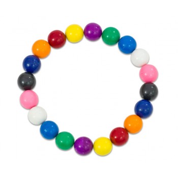 Bile magnetice multicolore 20 buc